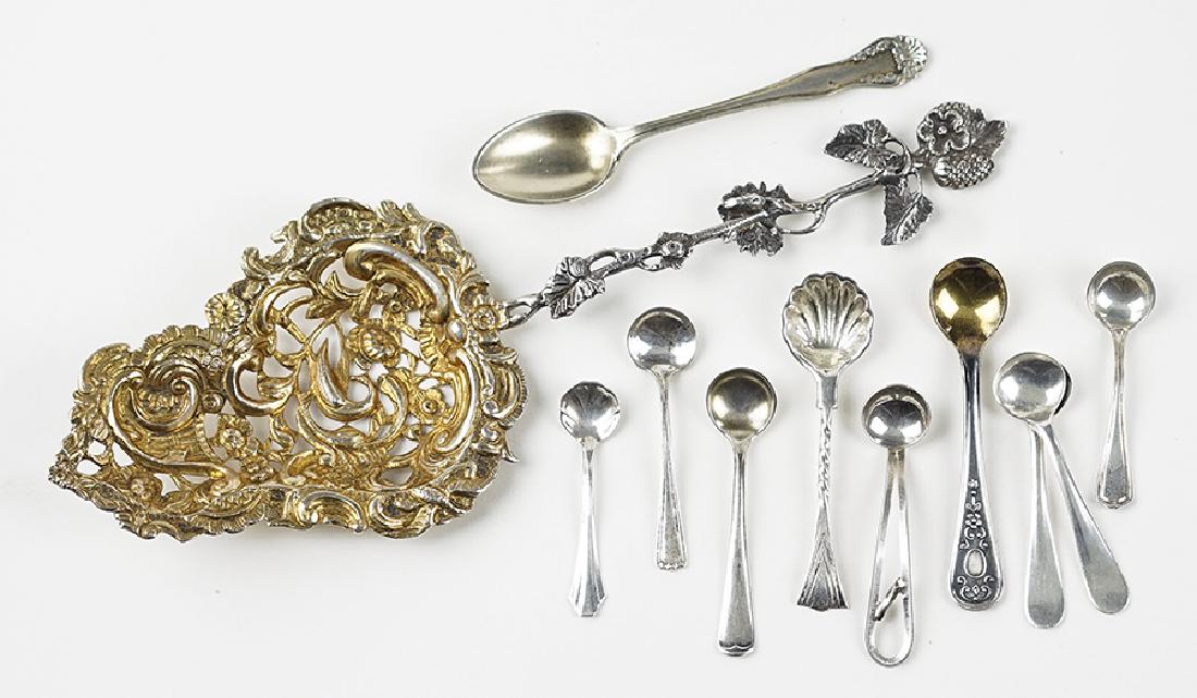 An English Filigree Silver Serving Piece. (1 of 1)