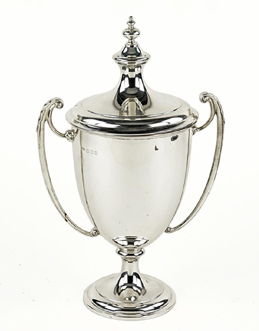 An English Silver Covered Urn. (1 of 1)