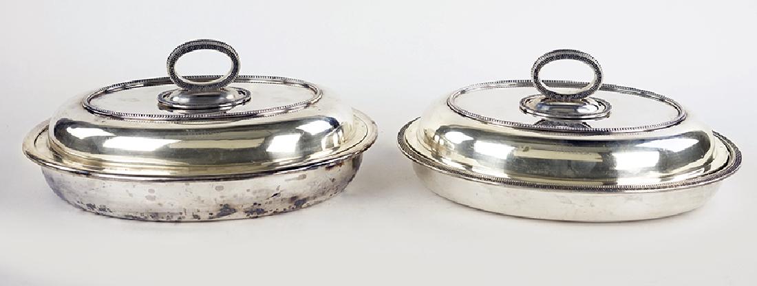 A Pair of Tiffany & Company Covered Servers. (1 of 1)