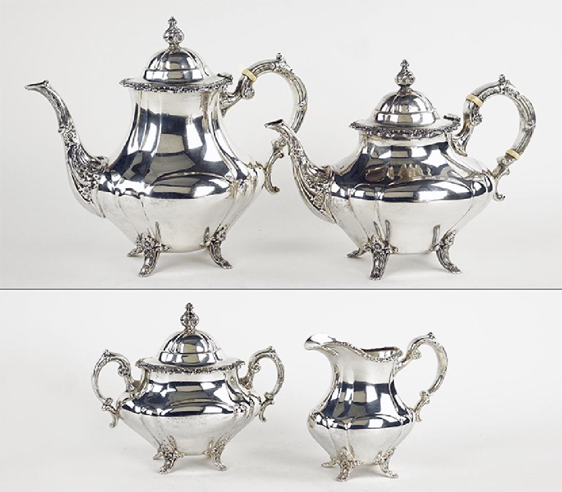 A Reed & Barton Sterling Silver Tea and Coffee Service. (1 of 1)