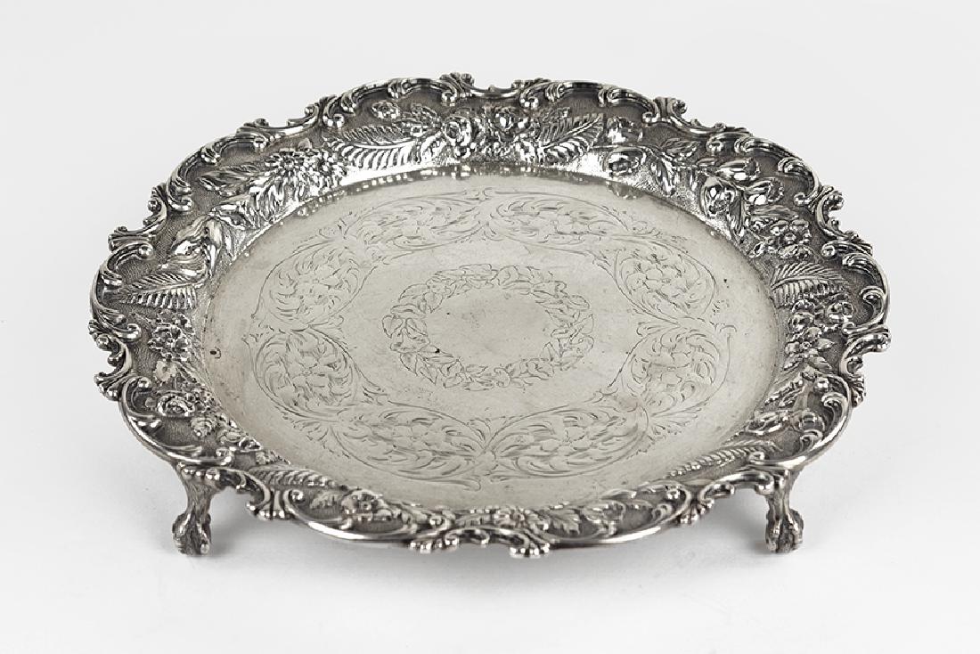An S. Kirk Sterling Silver Salver. (1 of 1)