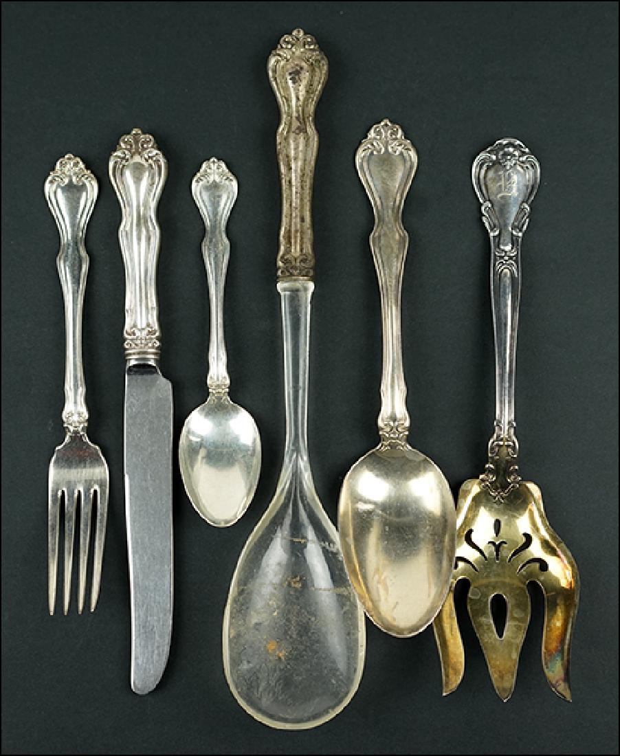 A Gorham Sterling Silver Partial Flatware Service. (1 of 1)