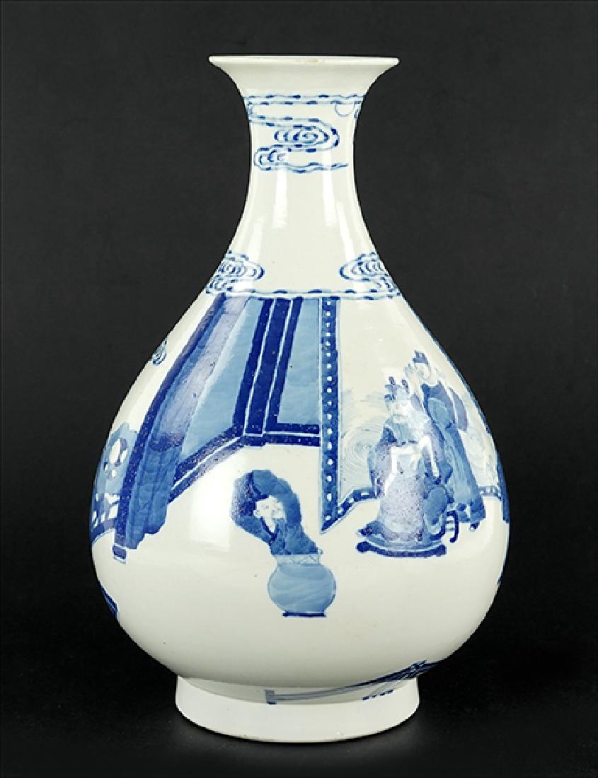 A Chinese Blue and White Porcelain Yuhuchun or (1 of 7)