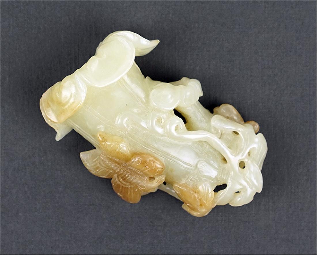A Chinese Celadon Nephrite Jade Carving. (1 of 1)
