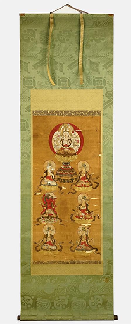 A Japanese Thangka. (1 of 10)