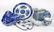 A Collection of Chinese Blue and White Porcelain Table