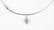 A Sterling Silver Tanzanite Pendant Necklace.