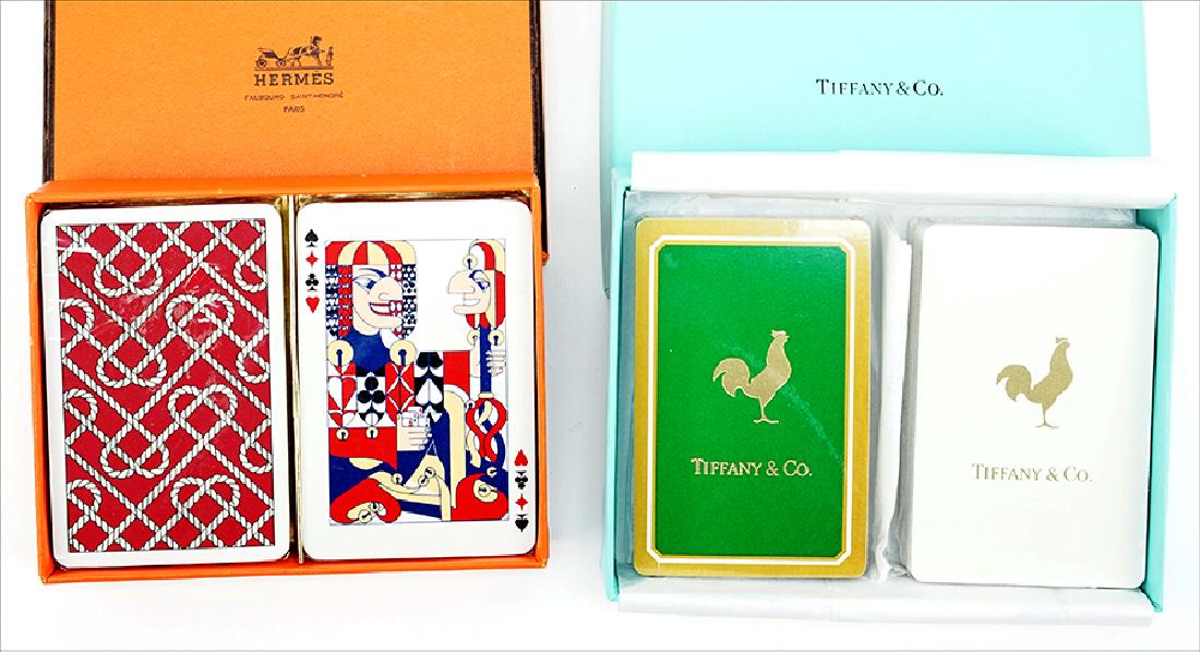 Two Decks of Hermes PLaying Cards. (1 of 1)