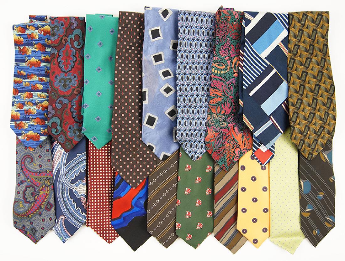 A Collection of Men's Ties. (1 of 1)