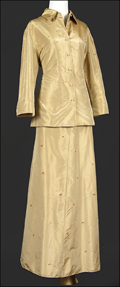 A Badgley Mischka Silk Skirt Set. (1 of 1)