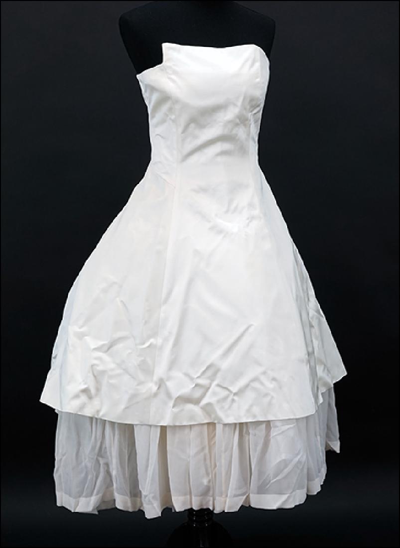 A White Cocktail Dress. (1 of 1)