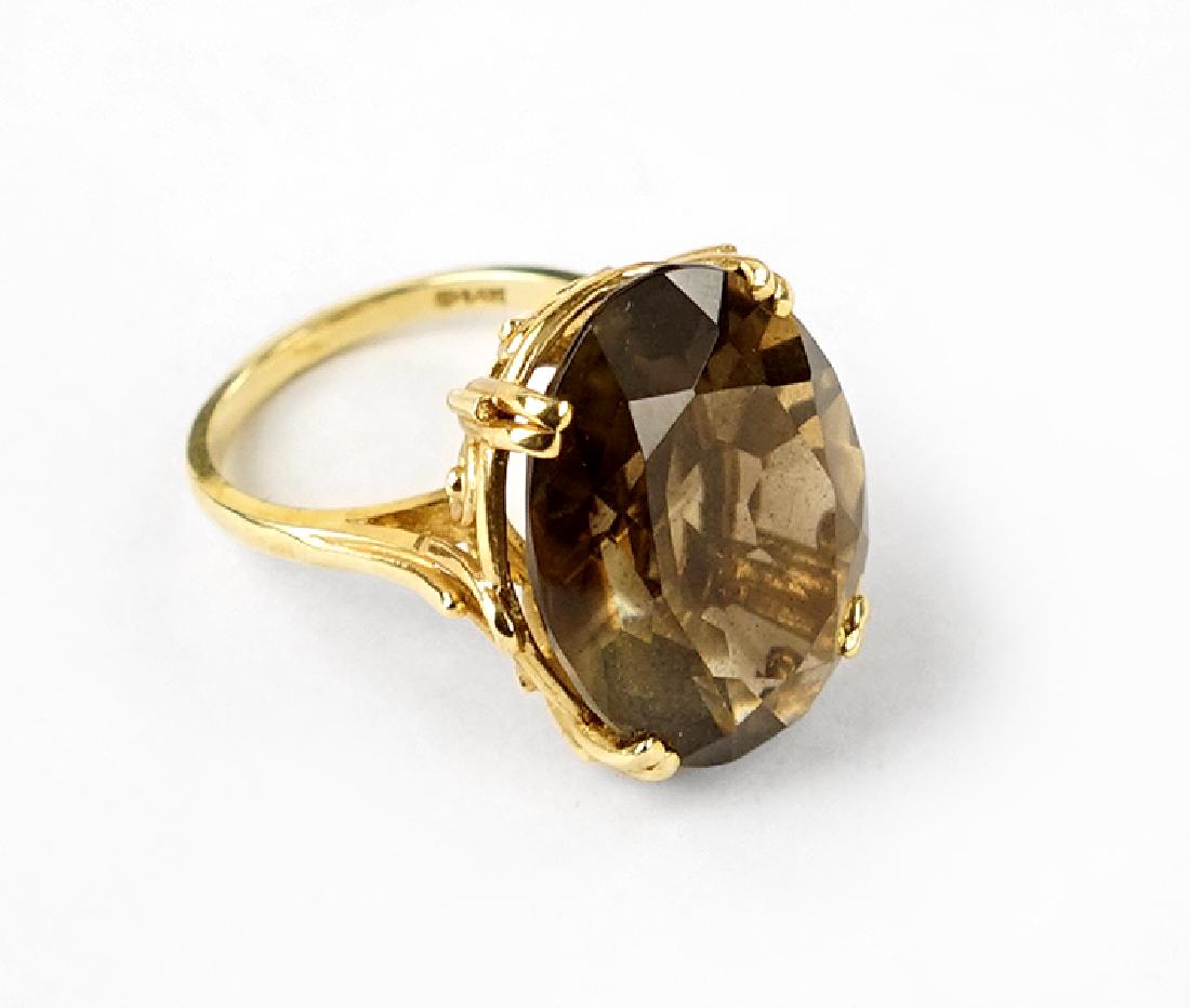 A Smoky Quartz Ring. (1 of 1)