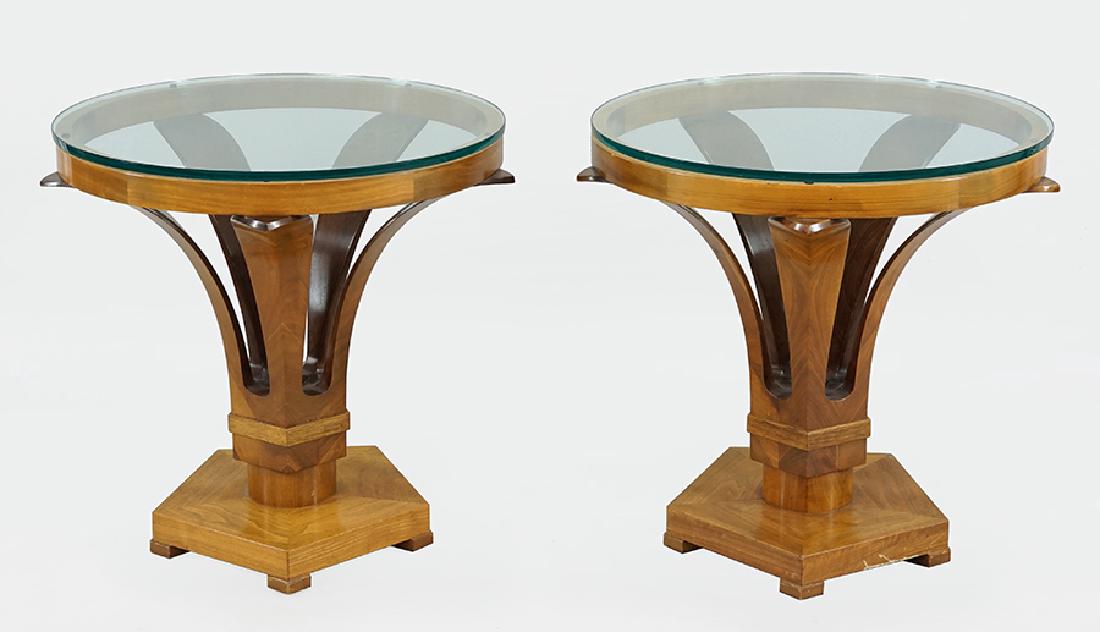 A Pair of Biedermeier Style Side Tables. (1 of 1)