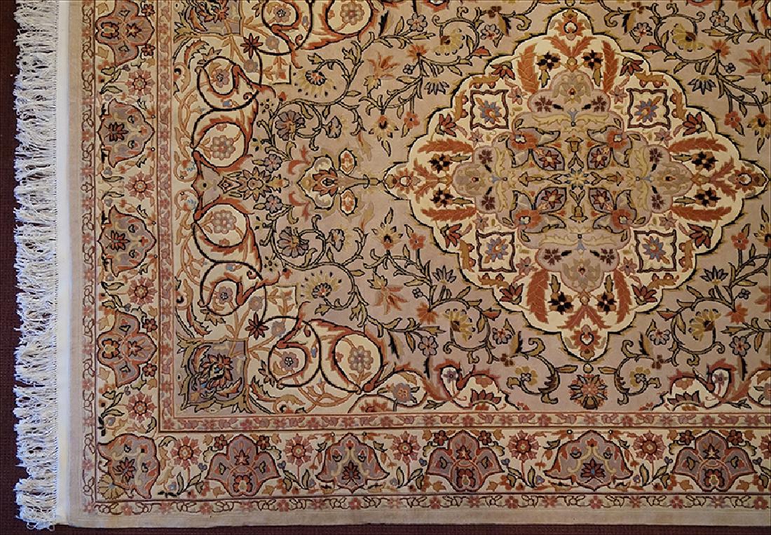 A Tabriz Style Sculpted Carpet. (1 of 1)