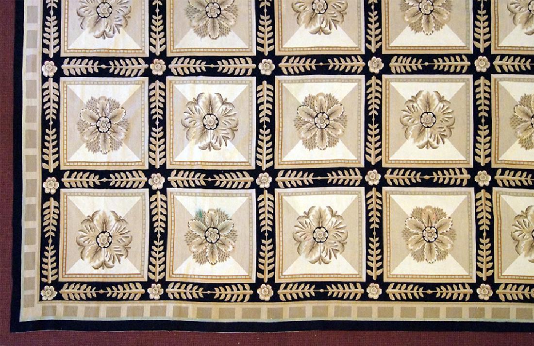 An Aubusson Carpet.: An Aubusson Carpet. 13'9" x 12'2"