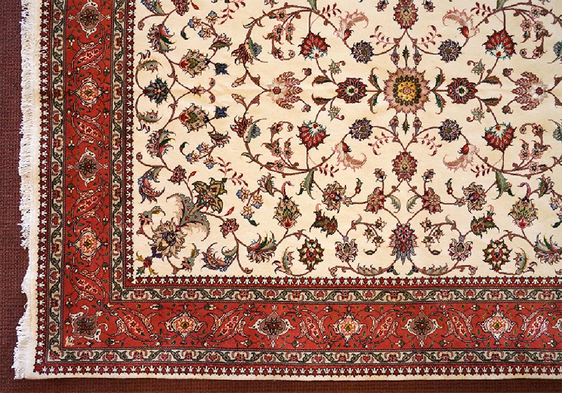 An Indo-Kashan Carpet. (1 of 5)