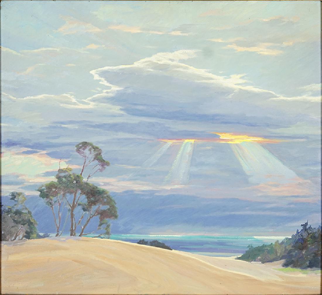 Attributed to Carl Hoerman (1885-1955) Sun Peaking (1 of 8)