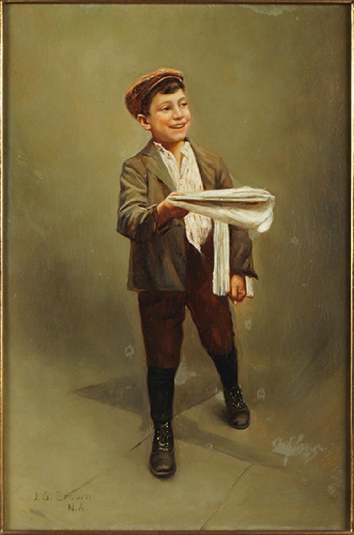 In the Manner of John George Brown (American, (1 of 2)