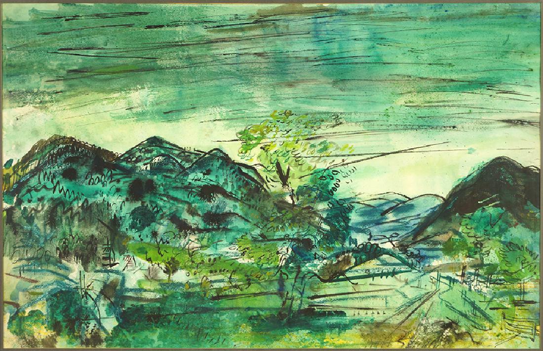 Francis Chapin (American, 1899-1965) Spring at Rabun (1 of 1)