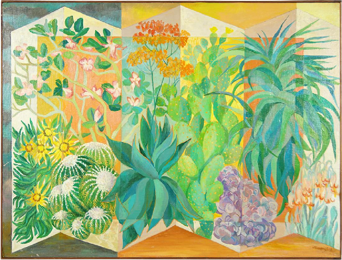 Rosemary Zwick (American, 1925-1995) Desert in Bloom. (1 of 1)