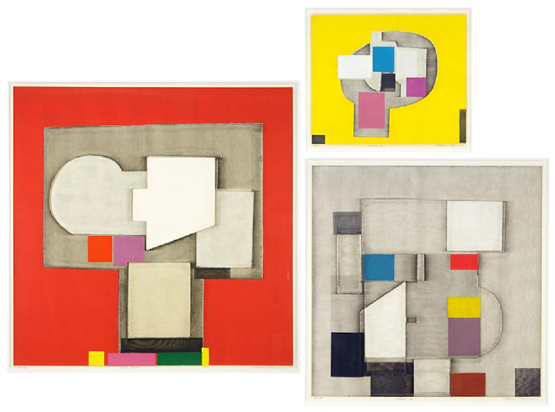 Norio Azuma (Japanese-American, 1928-2004) Three Works. (1 of 1)