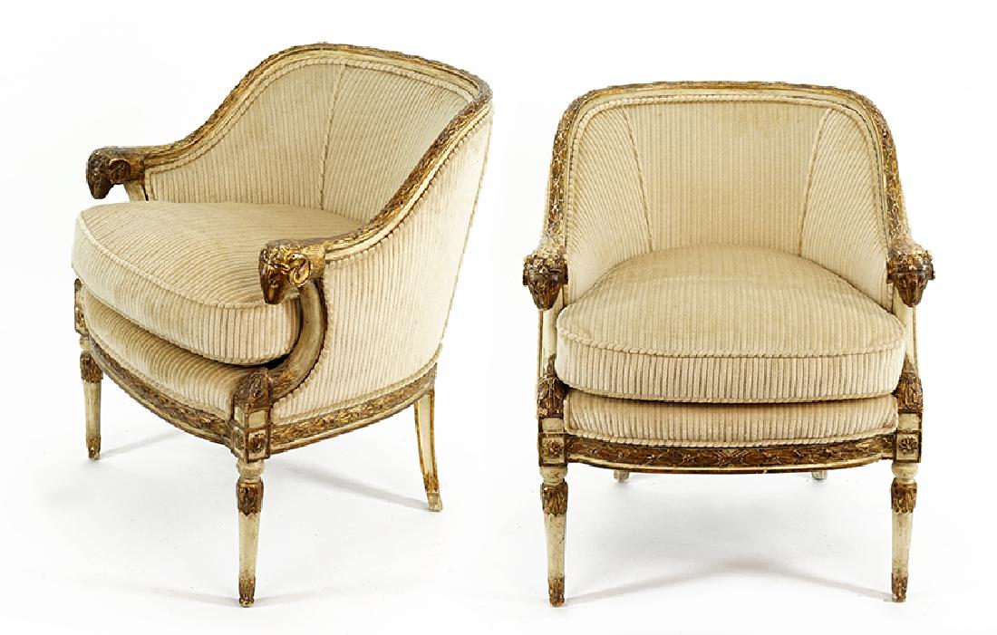 A Set of Four Tub Chairs. (1 of 1)