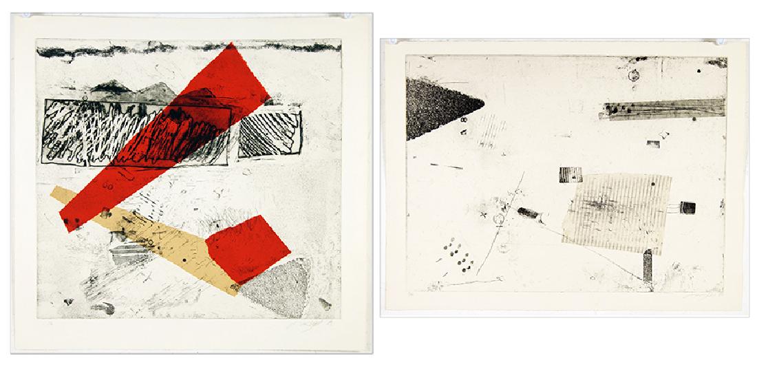 Elise Hughes (American, Contemporary) Two Abstract (1 of 1)