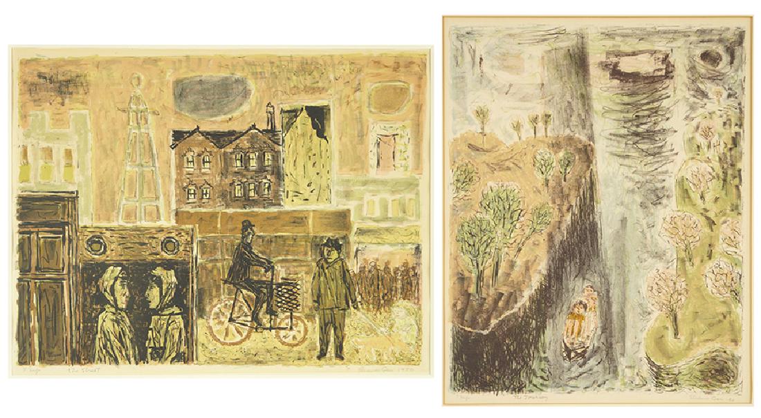 Eleanor Coen (American, 1916-2010) Two Works. (1 of 1)