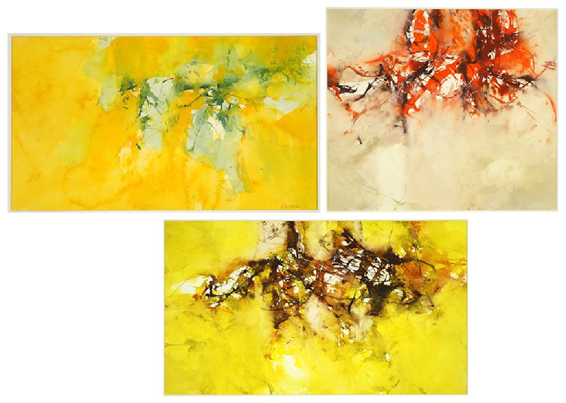 George d'Almeida (French, B. 1934) Three Abstract (1 of 1)