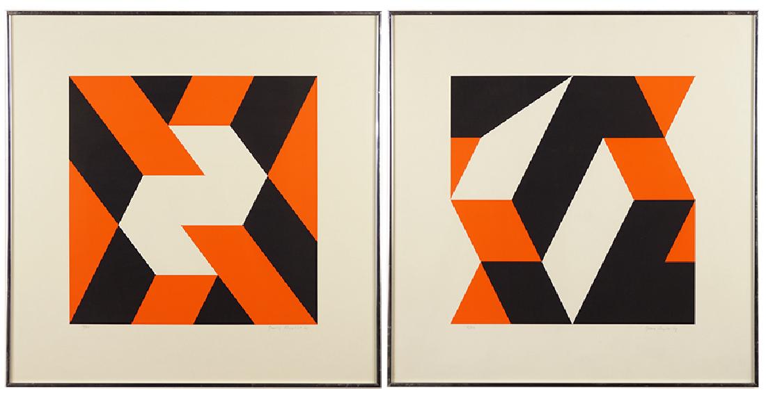 George Ruyter (German, 20th Century) Two Works.. (1 of 1)