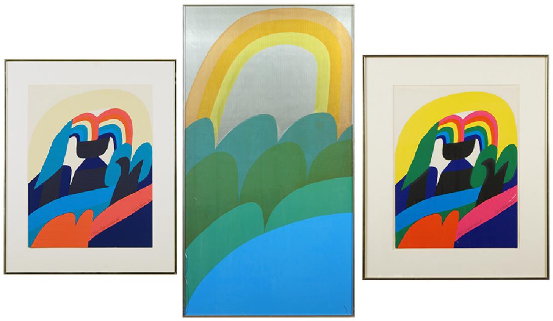 Carol Summers (American, B. 1925) Three Works. (1 of 3)