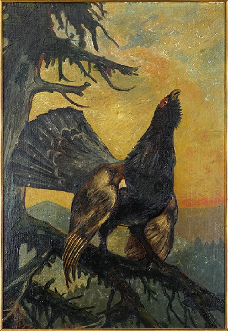 O. Fuhrn (American, 19th-20th Century) Wild Turkey. (1 of 1)