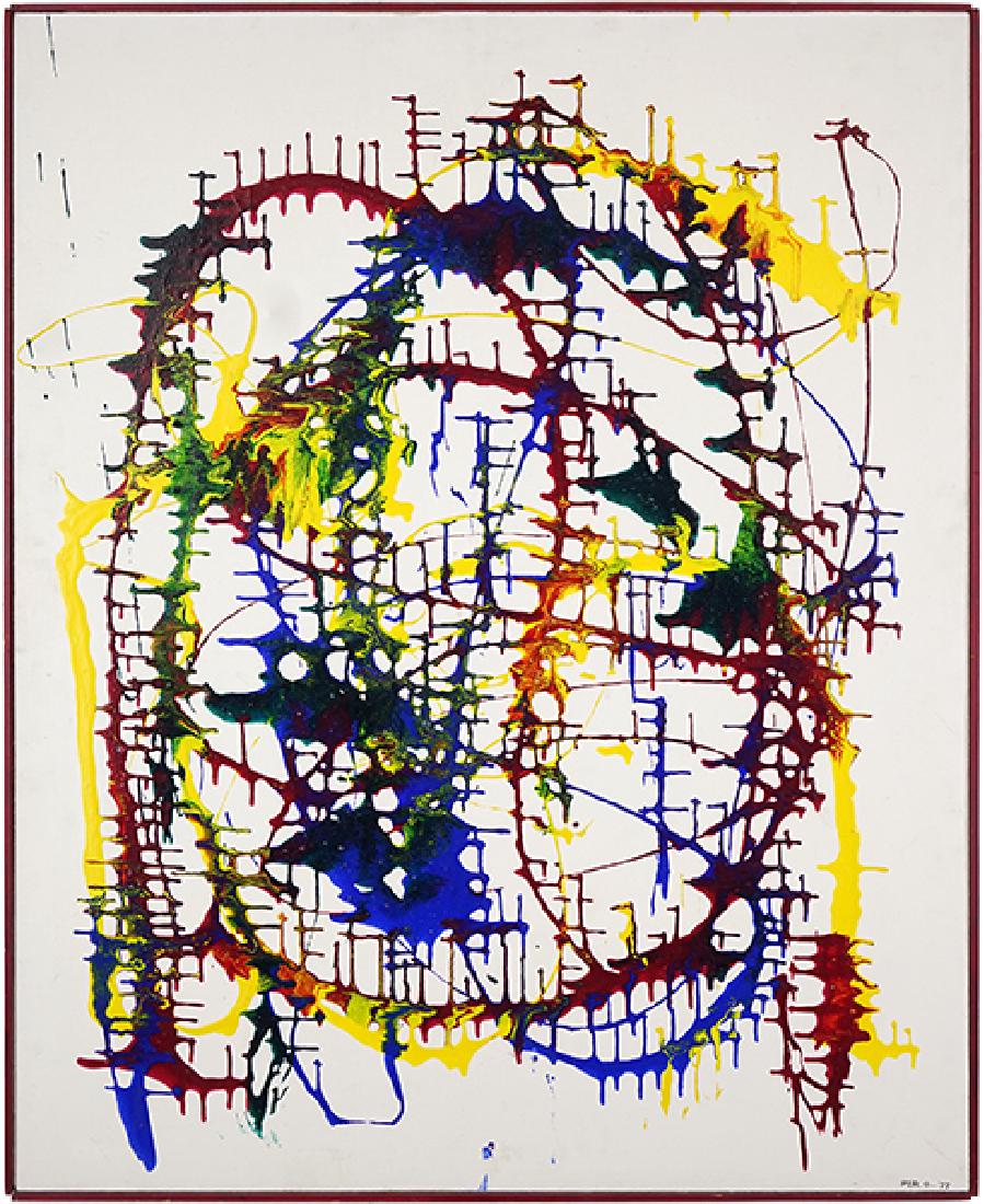 Artist Unknown (20th Century) Untitled Abstract. (1 of 1)