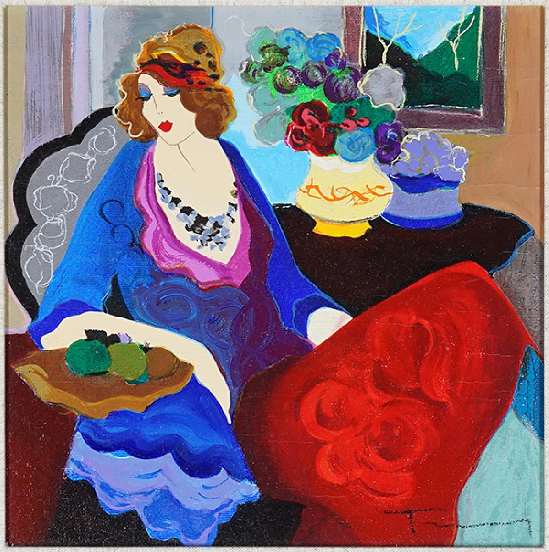 Itzchak Tarkay (Israeli, 1935-2012) Celeste. (1 of 2)