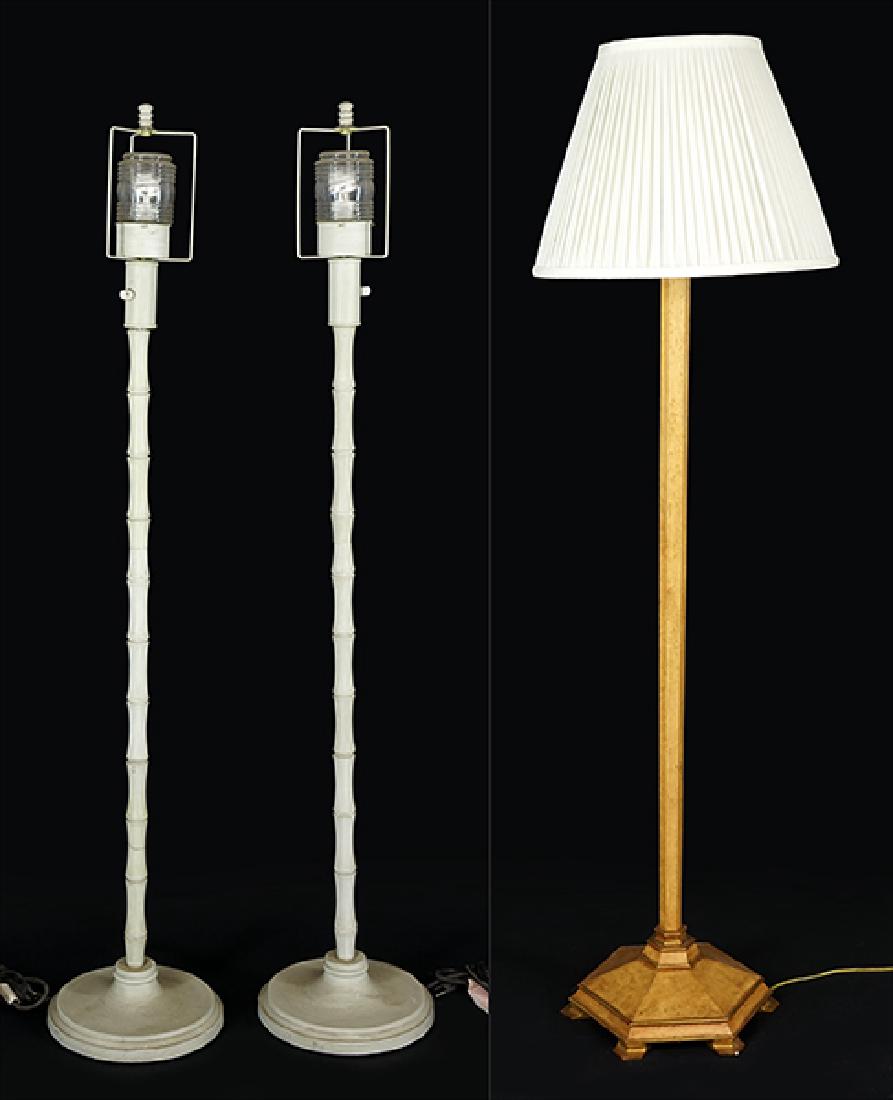 A Pair of Contemporary Floor Lamps. (1 of 1)