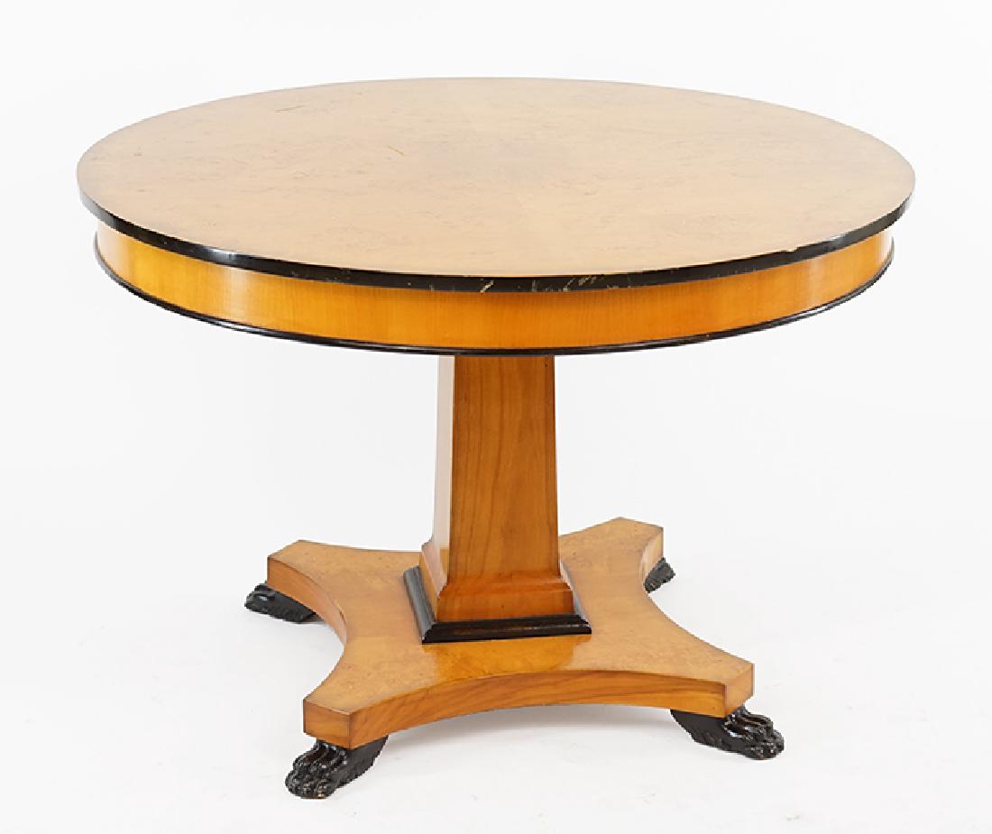 A Biedermeier Style Center Table. (1 of 1)