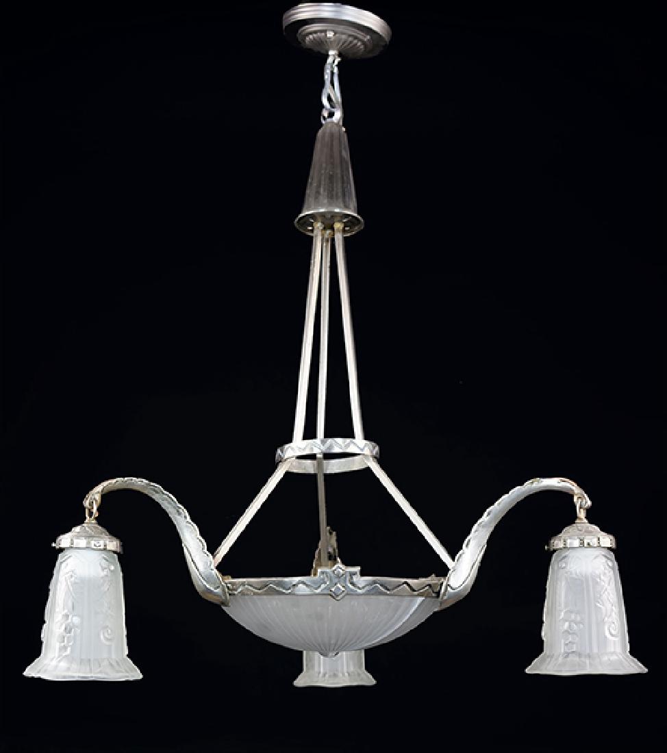 An Art Deco Hanging Fixture. (1 of 1)