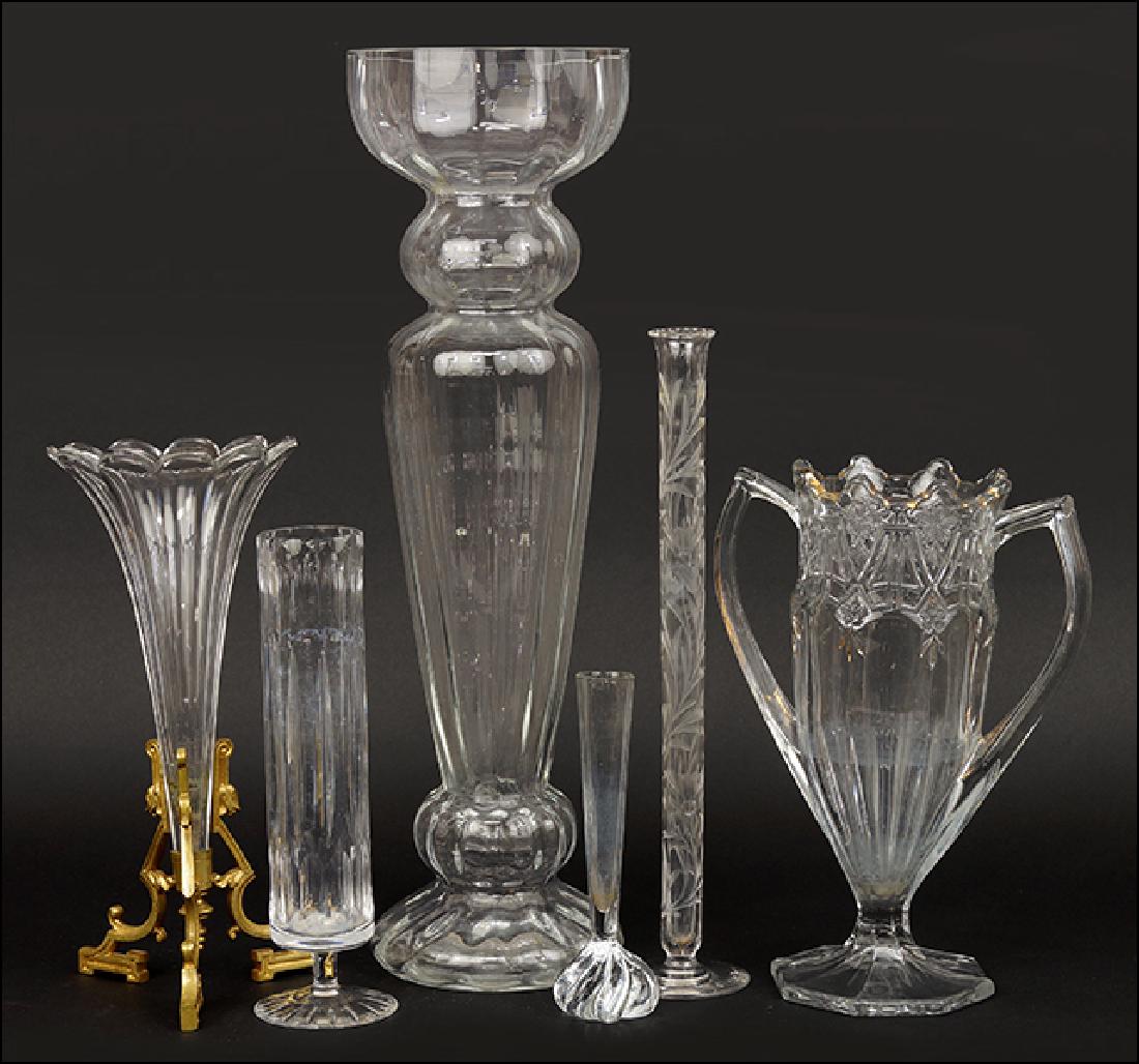 Group of Contemporary Glass Vases. (1 of 1)