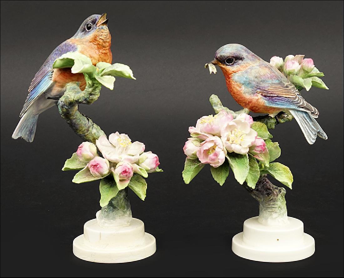 A Pair of Dorothy Doughty for Royal Worcester Porcelain (1 of 1)