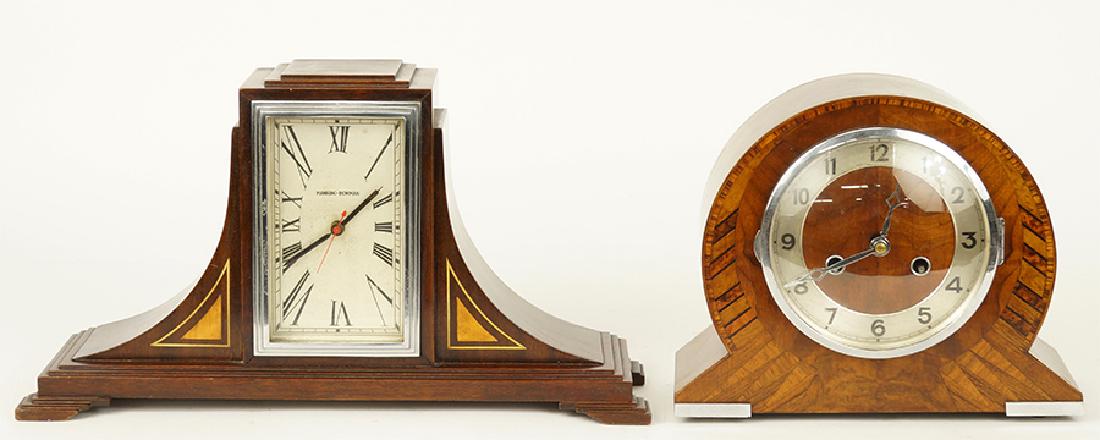 Franz Hermele u Sohn German Art Deco Manle Clock. (1 of 1)