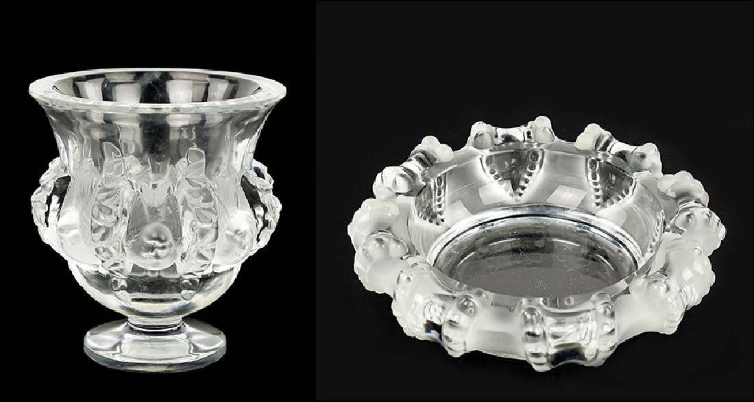 A Lalique 'Dampierre' Vase. (1 of 1)