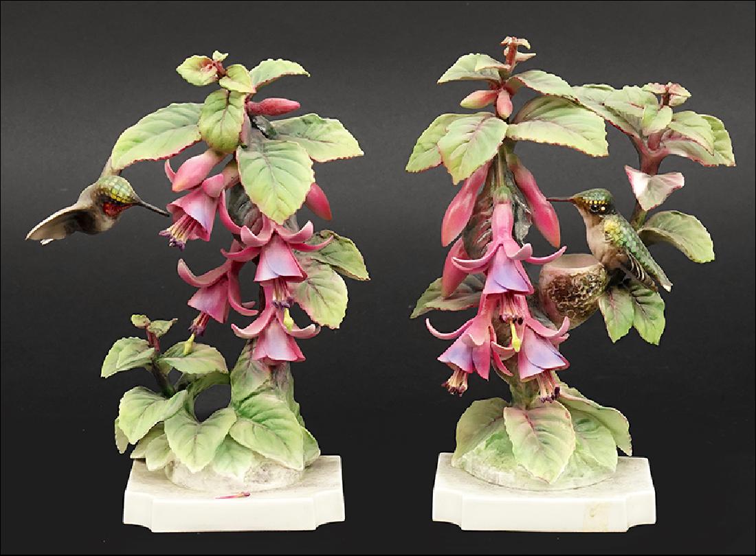 A Pair of Dorothy Doughty for Royal Worcester Porcelain (1 of 1)