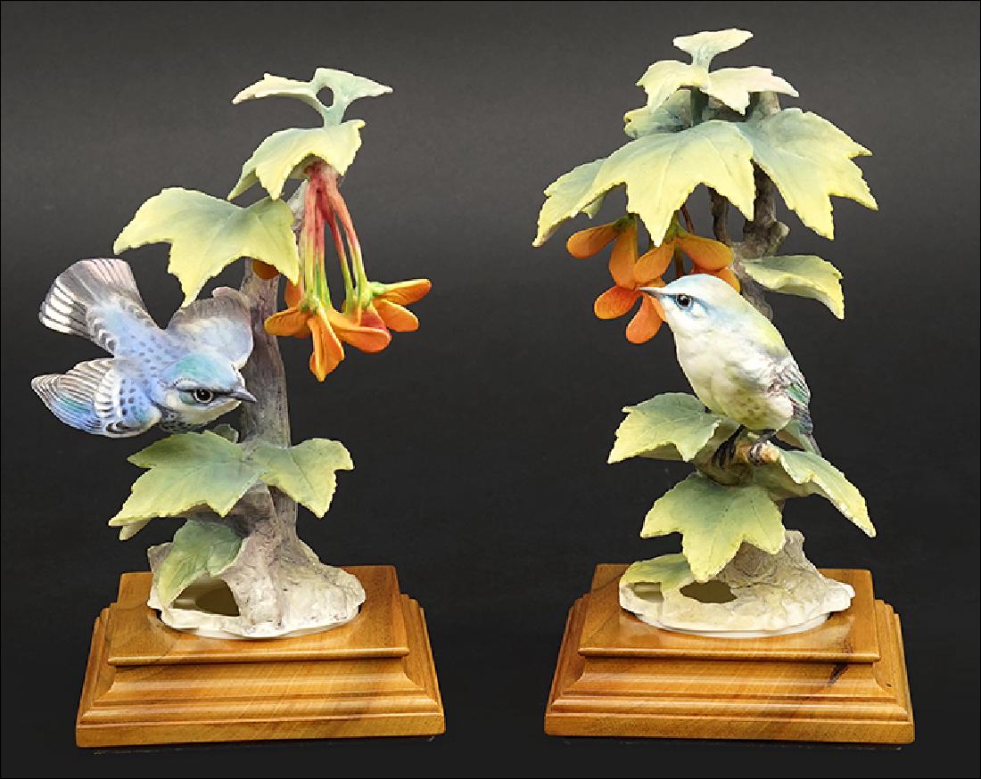 A Pair of Dorothy Doughty for Royal Worcester Porcelain (1 of 1)