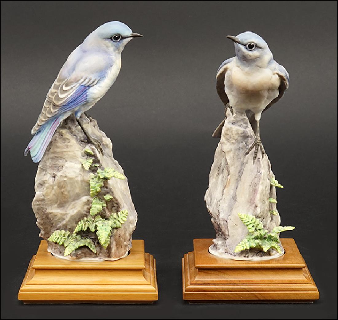 A Pair of Dorothy Doughty for Royal Worcester Porcelain (1 of 1)