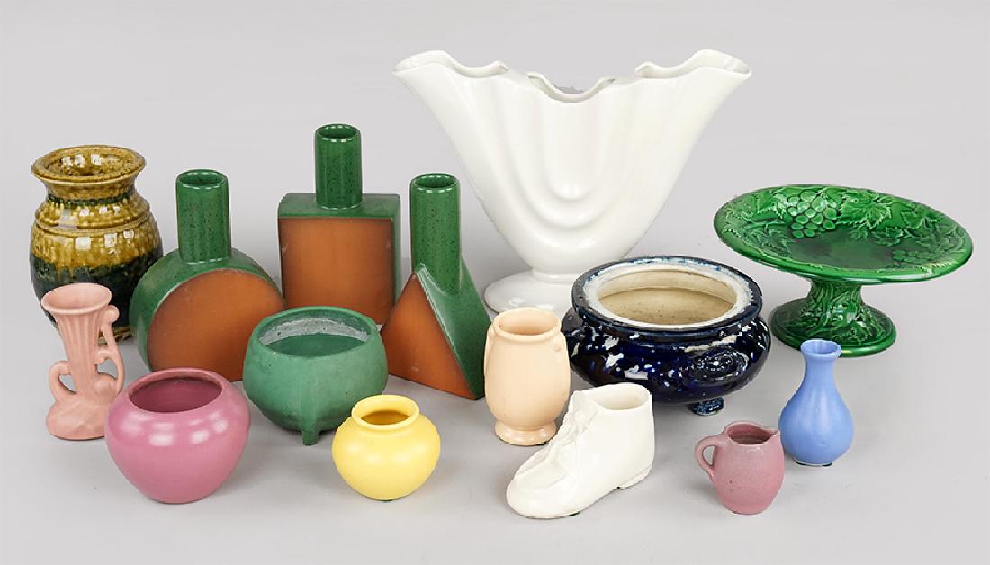 Three Eshleman Pottery Vases. (1 of 1)