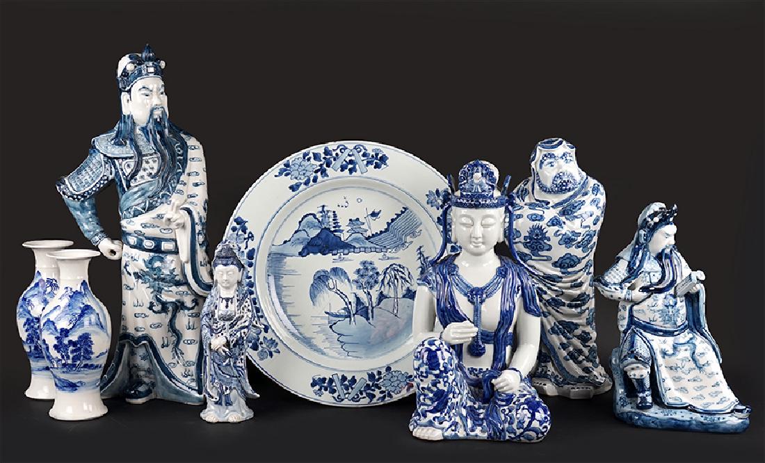 A Collection of Chinese Blue and White Porcelain (1 of 1)