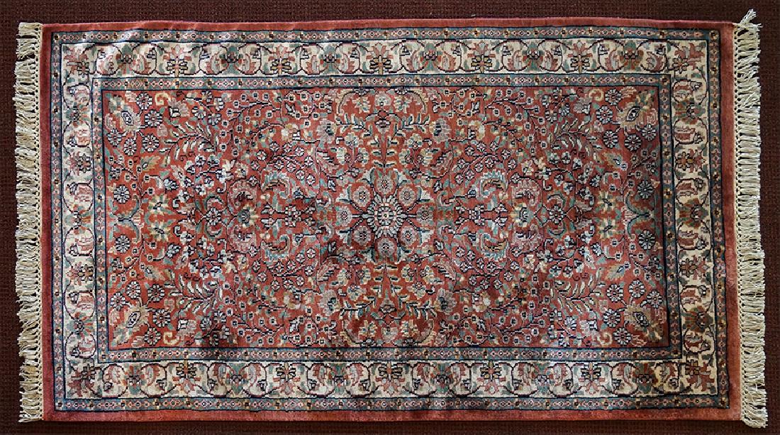 A Silk Blend Rug. (1 of 1)