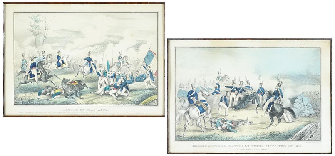 E.C. Kellogg (American, 19th Century) Battles of Buena (1 of 2)