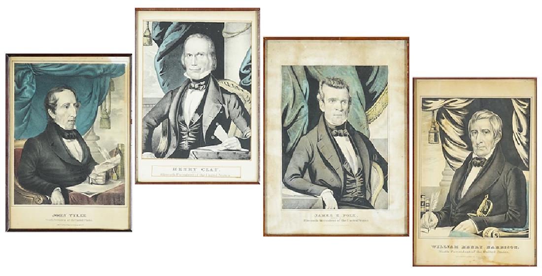 Nathaniel Currier (American, 1813-1888) Four (1 of 2)