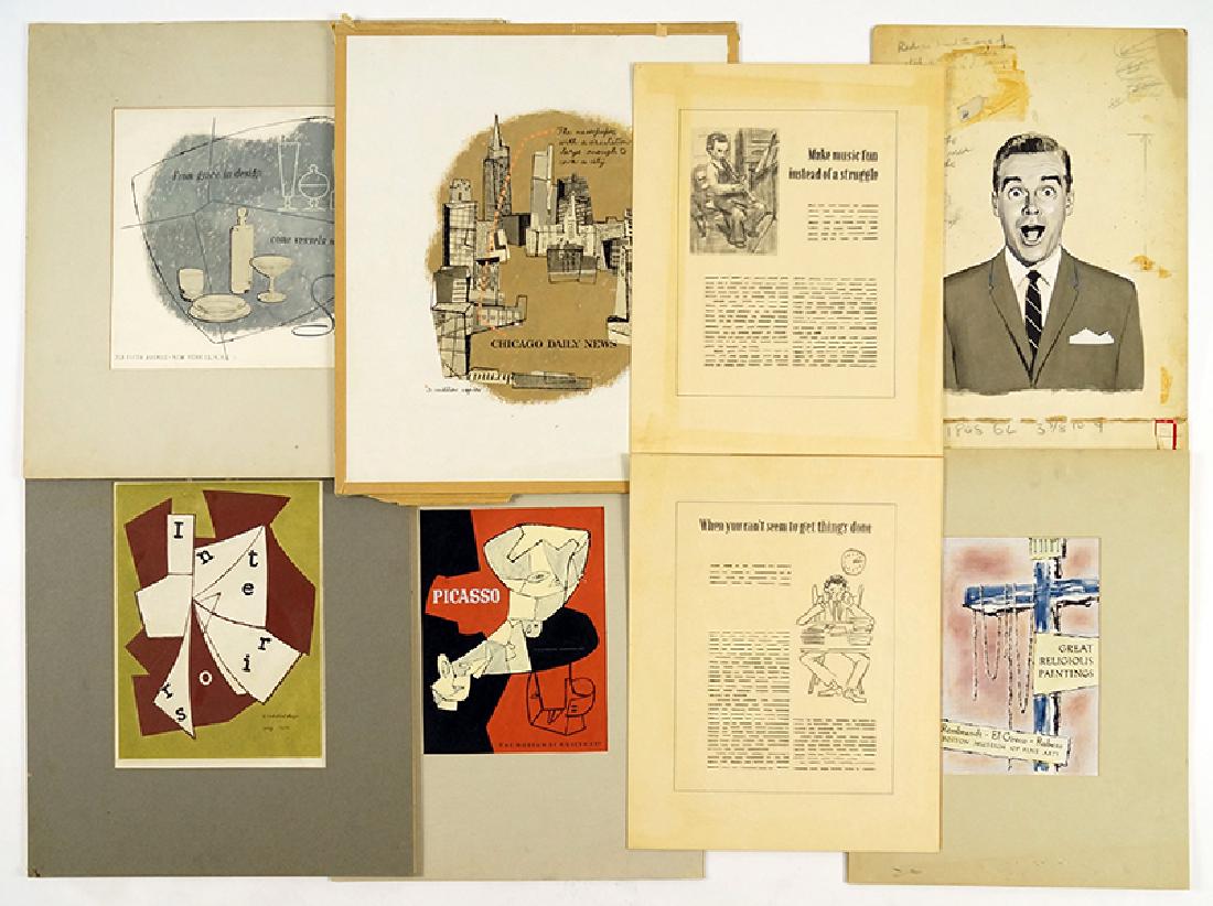 Len Gridley Everett (American, 1925-1984) A Collection (1 of 1)